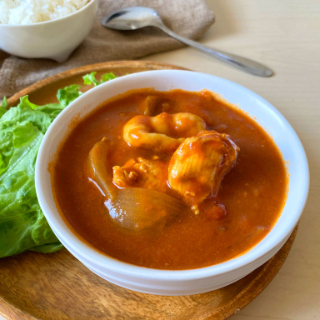 鶏むね肉入りトマトスープカレー