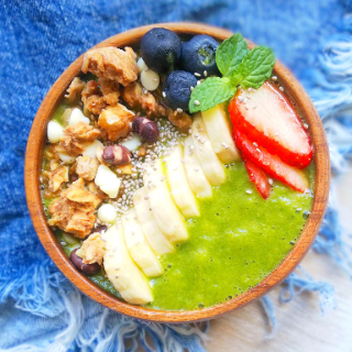 しょうがとくだもののスムージーボウル